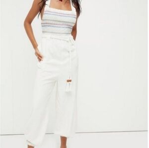 NWT Free People Sienna Smocked Jumpsuit